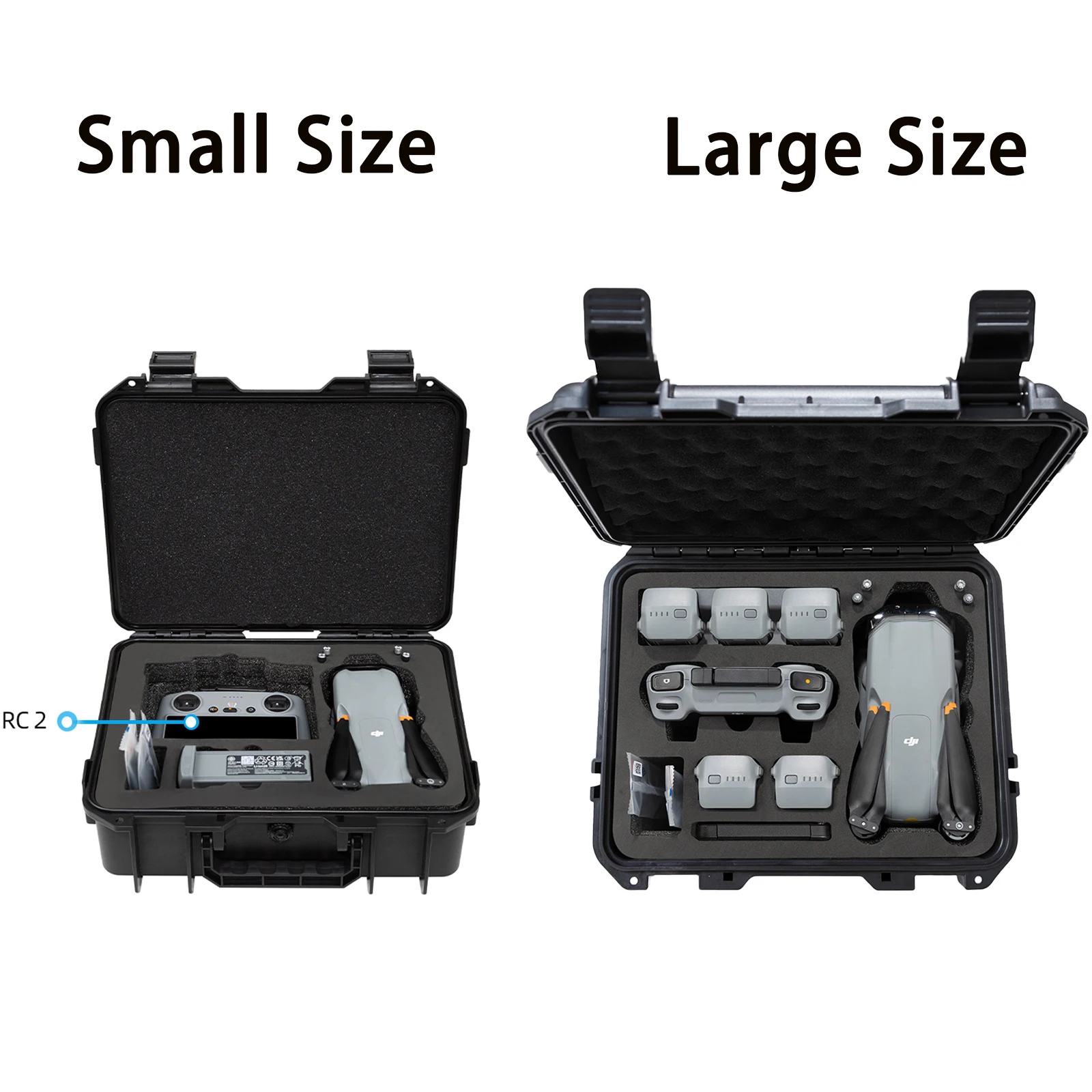 Air 3 Storage Bag DJI RC 2/RC N2 Large Size Portable Case Secure Fly More Set Box DJI Air 3 Drone Accessories