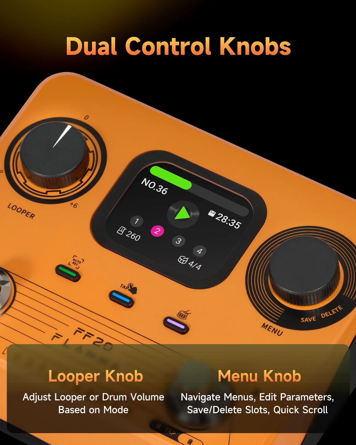 FLAMMA FF20 Guitar Looper 4