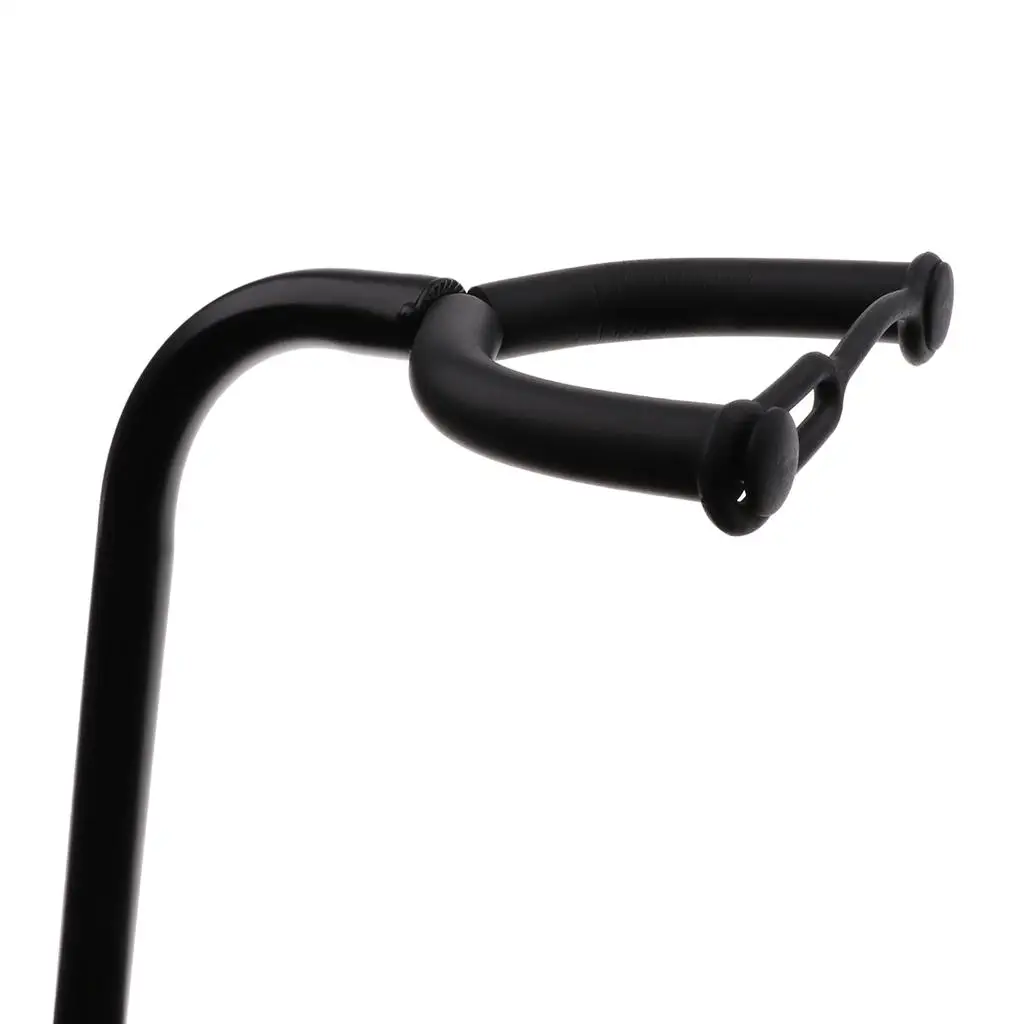 Adjustable Steel Guitar Tripod Stand Holder Support Non-slip for Stage Home School Musical Instrument Storage Parts