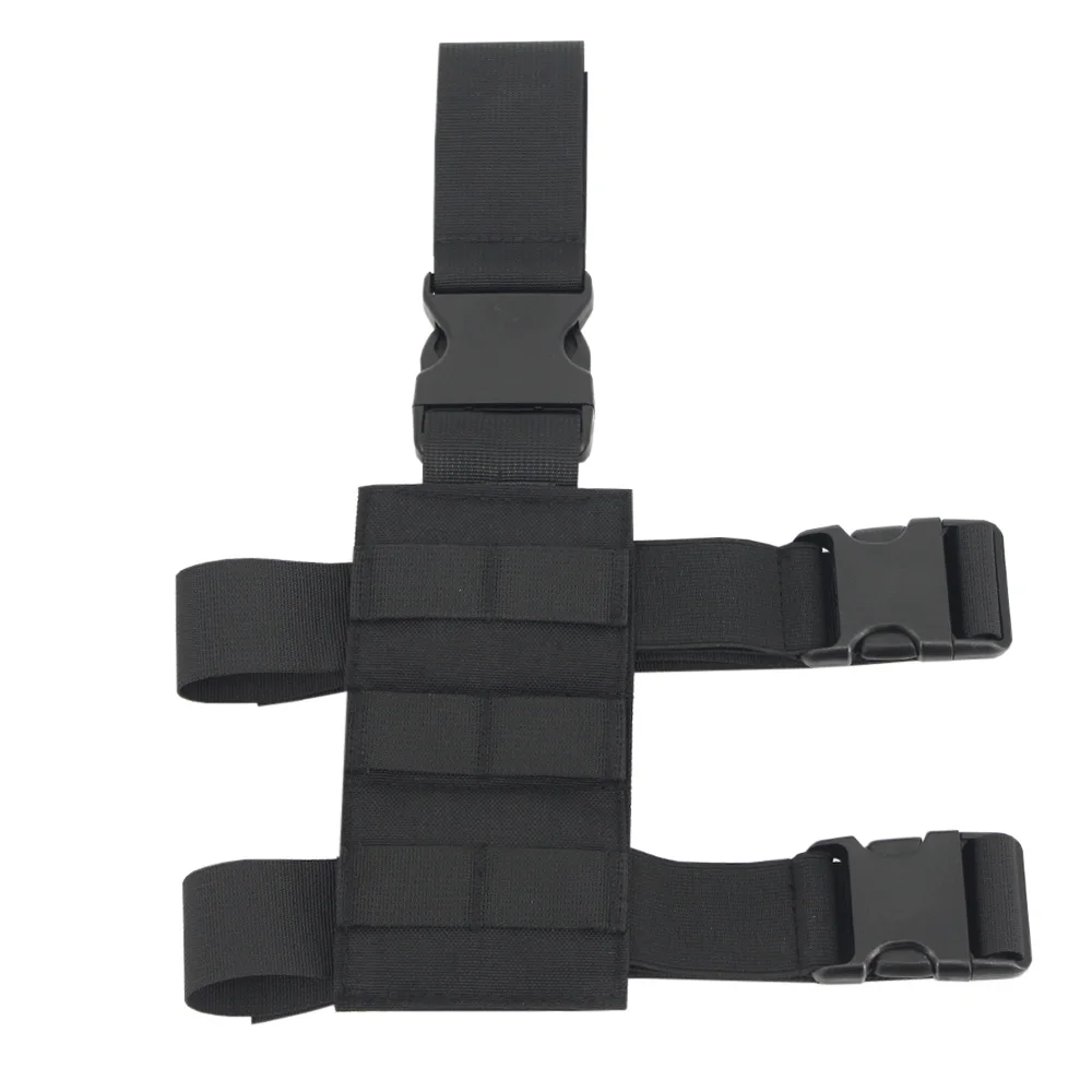 Universal Drop Leg Holster Thigh Platform Tactical MOLLE Gun Holster