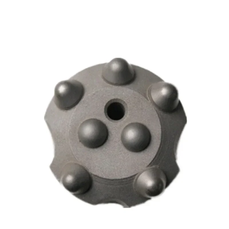 6T 및 7T 테이퍼 버튼 비트, 암반 천공 및 광산용 32mm-50mm 경질 구형 초경합금 마모부