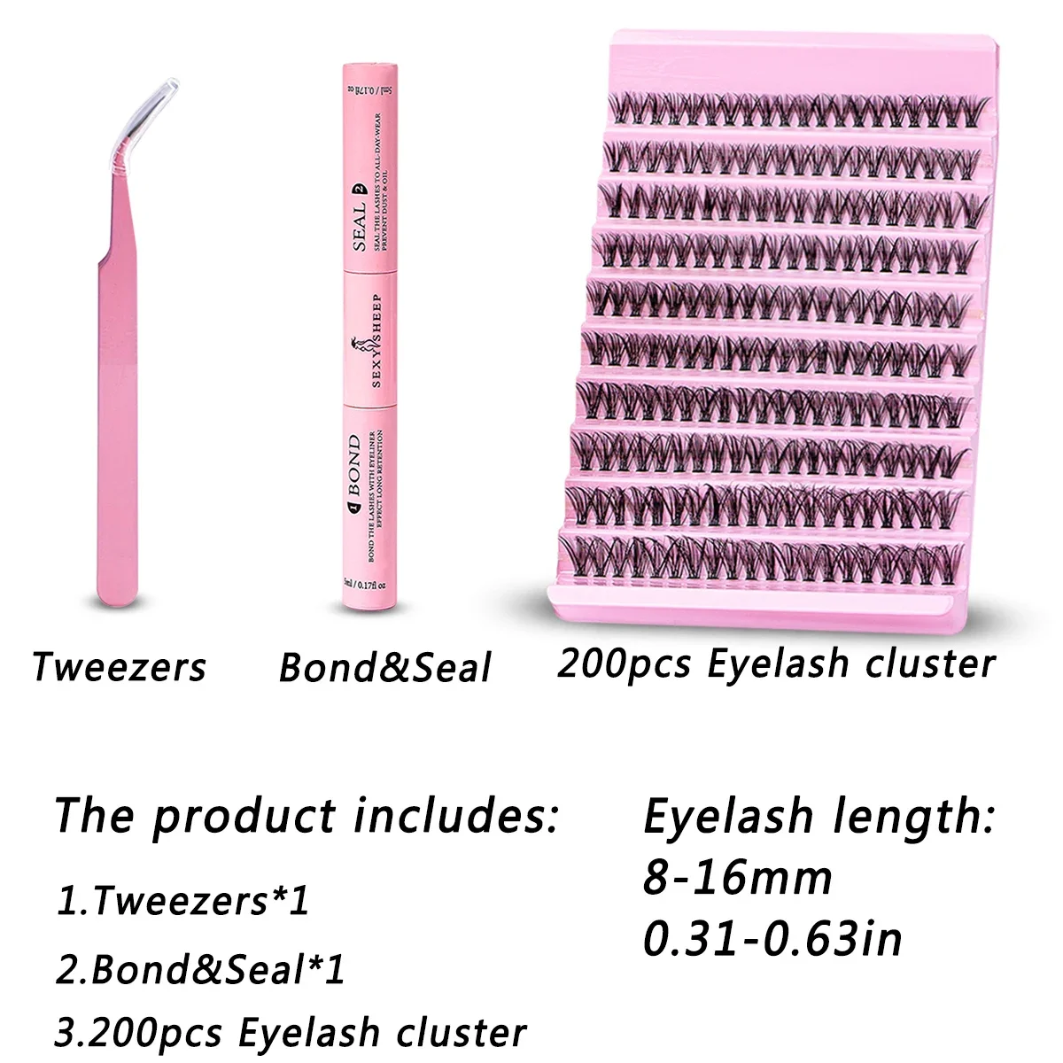 DIY Ӵ ͽټ ŰƮ,  Ӵ Ŭ D , 8-16mm ȥ Ӵ Ŭ,       , 200 