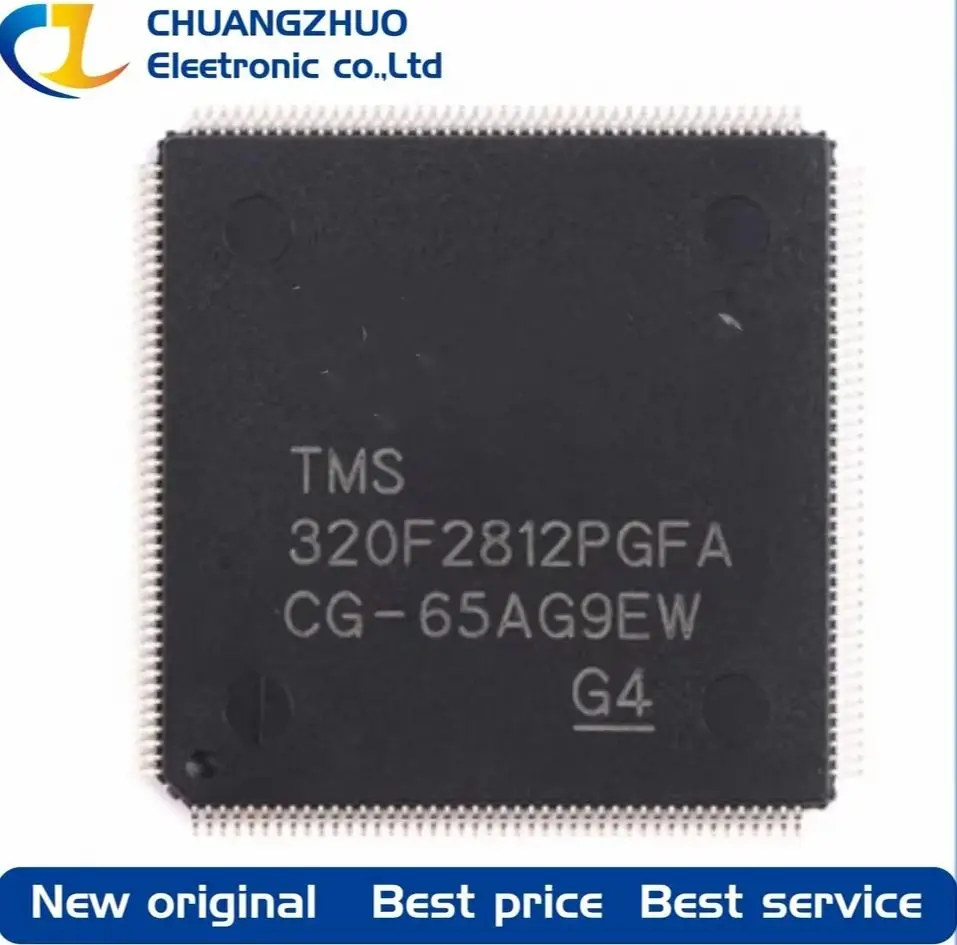 

1Pcs New original TMS320F2812PGFA 256KB 1.81V~2V Other series 150MHz 56 LQFP-176(24x24) Microcontroller Units