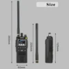 New! CB-10 Handheld Walkie Talkie 27MHz CB Radio HAM Transceiver 4W 12V AM/FM CB channels 26-27MHz 4100hAm Battery for truck 6