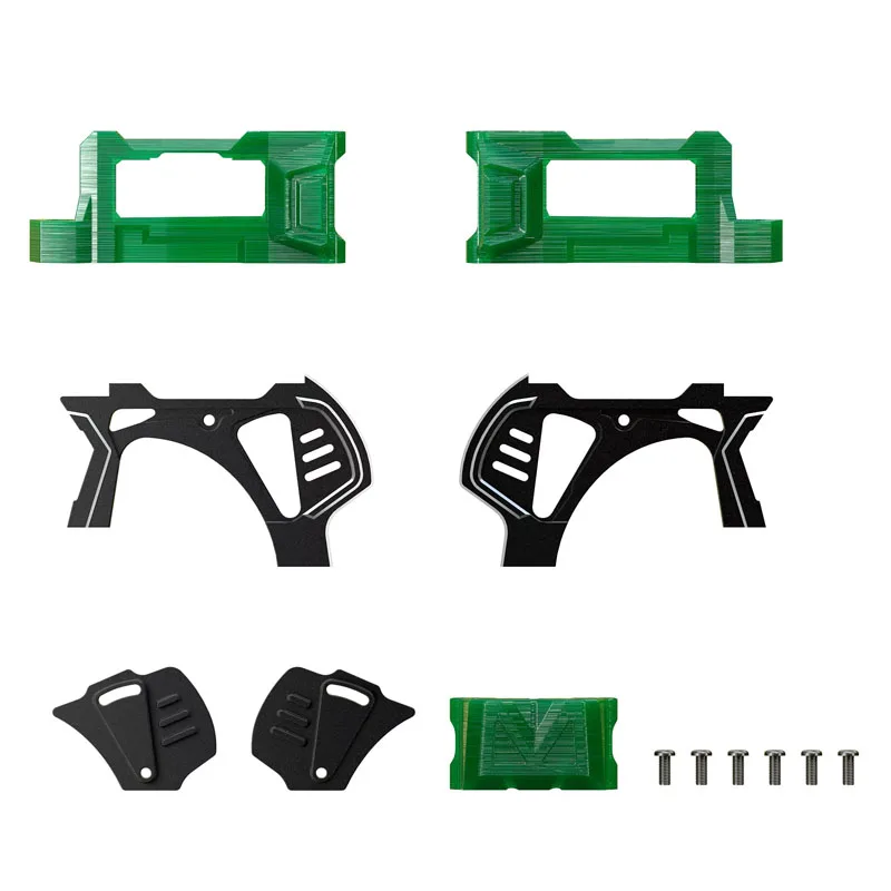 Châssis Flat X du kit de mise à niveau GEPRC MARK5 pour O4 Pro, design épuré et ouvert
