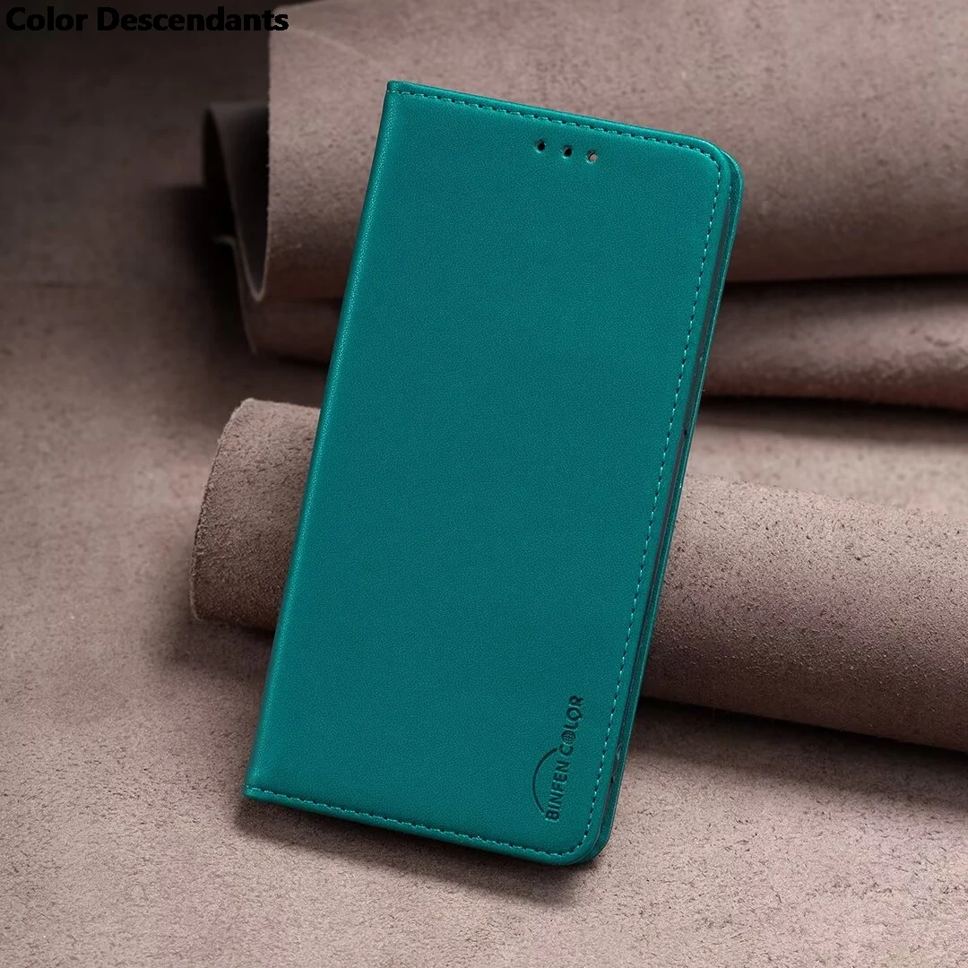 Wallet Slot Magnetic Flip Leather Case - Premium Protective Cover with Card Holder