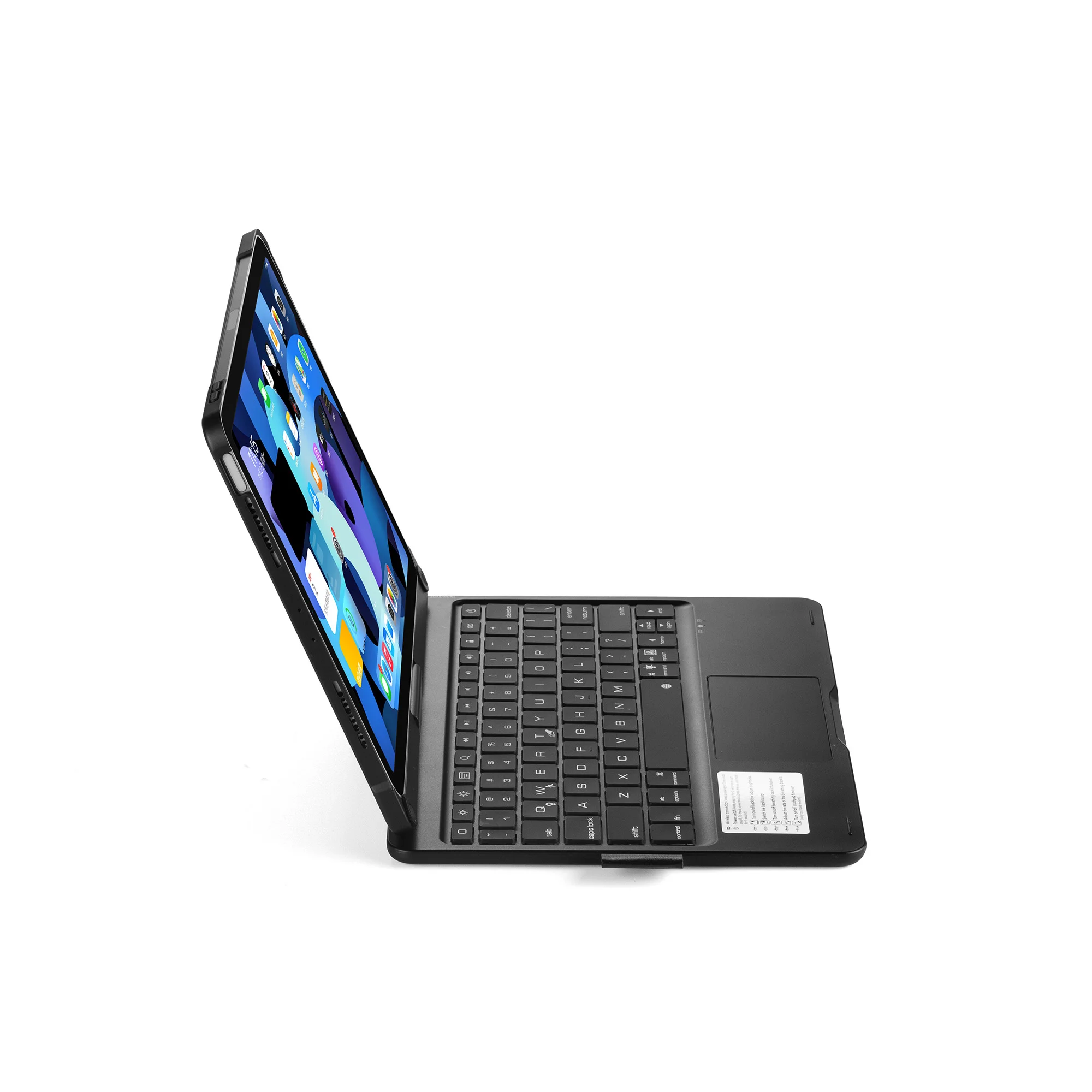 Capa de Teclado Bluetooth sem Fios para Ipad Rotação 360 ° Teclado Ultra Emissor de Luz com Mouse Tátil 11 109 2023 - Imagem 2