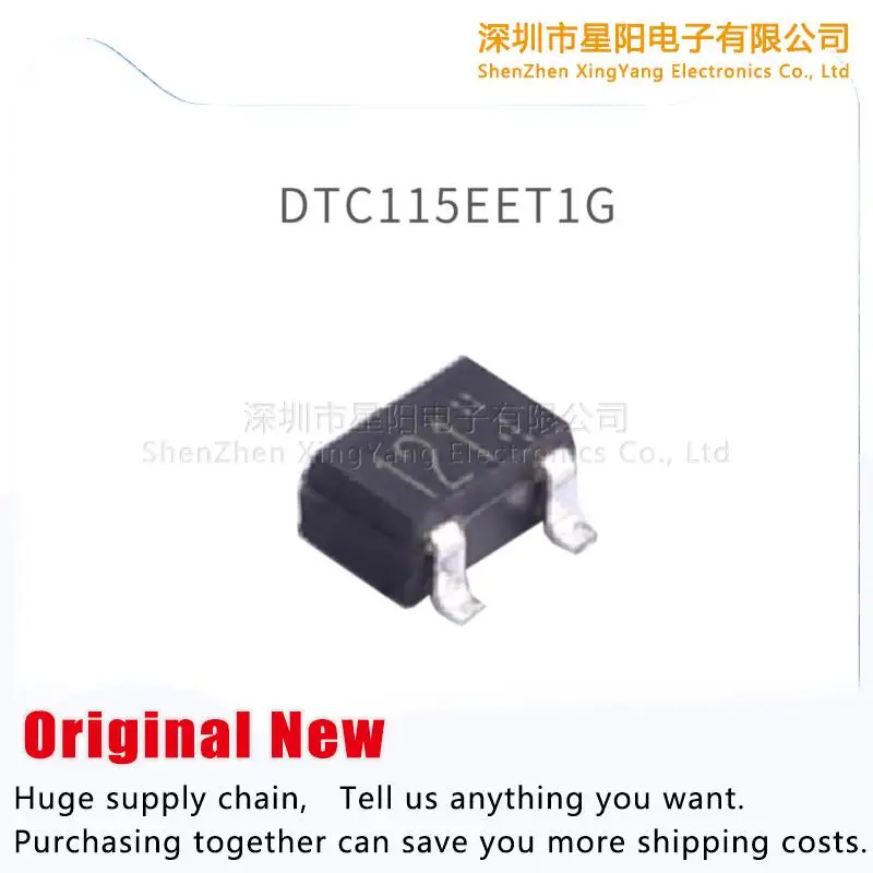 

New original DTC115EET1G digital transistor