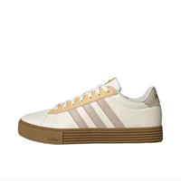Adidas Neo Daily 4.0 Men's and Women's Skateboarding Shoes, Comfortable, Casual Sneakers, Beige/Brown
