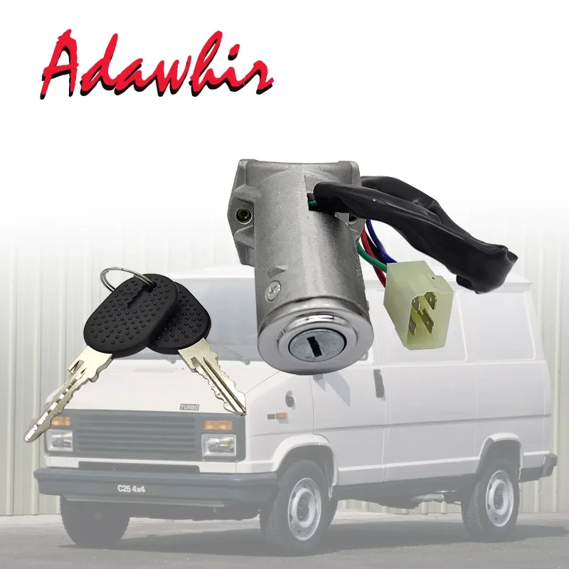 

High Quality Ignition Lock with 2 Keys for Fiat Panda Ducato Citroen C25 Peugeot J5 1981-1994