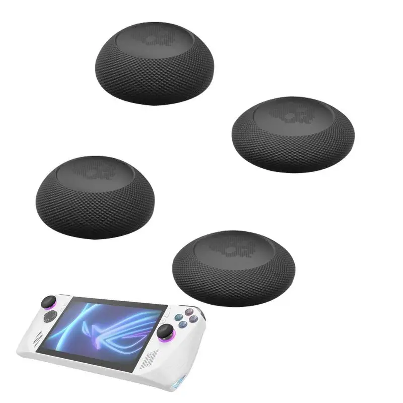 4 Pezzi Thumb Stick Grip Caps Cover Per Steam Deck Fps/Tps Chicken Mangiare Artefatto Silicone Antiscivolo Thumbstick Case Accessori