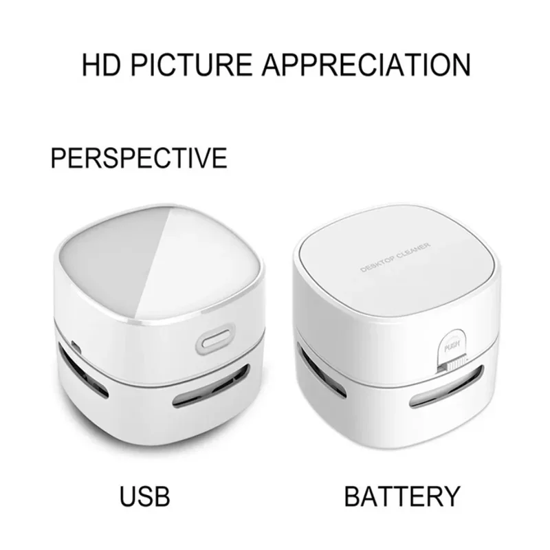 Xiaomi Handheld Desktop Vacuum Cleaner Mini Portable Table Dust Vacuum Table Sweeper Desktop Keyboard Cleaning Tools for Home 4