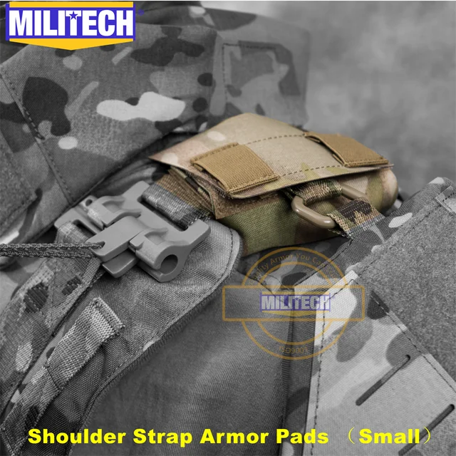 MILITECH NIJ 3A IIIA 0108.01 Shoulder Strap Armor Pads Bulletproof Shoulder Armor Modular Shoulder Ballistic Protector 1