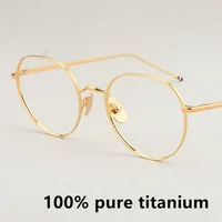 Бренд New York TBX914, модная воздушная титановая оправа для очков, квадратная круглая оправа для очков, женская и мужская оправа для очков с большим лицом, ретро