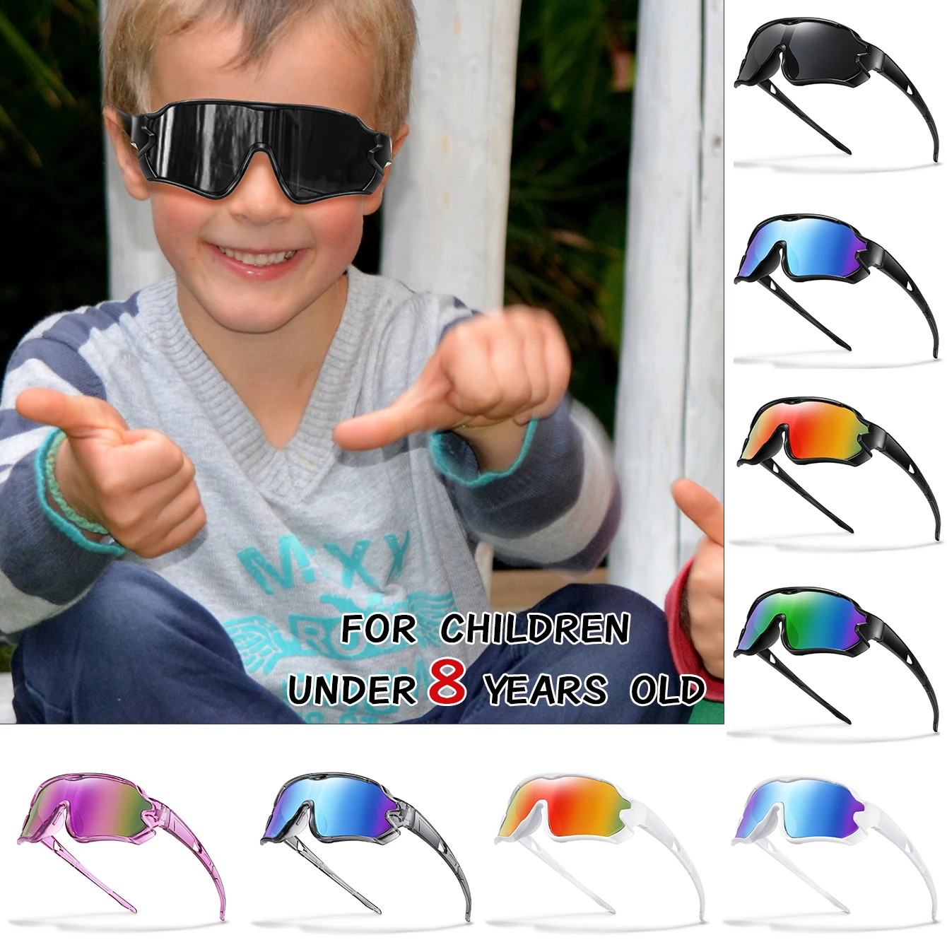 Kids Cycling Sunglasses UV400