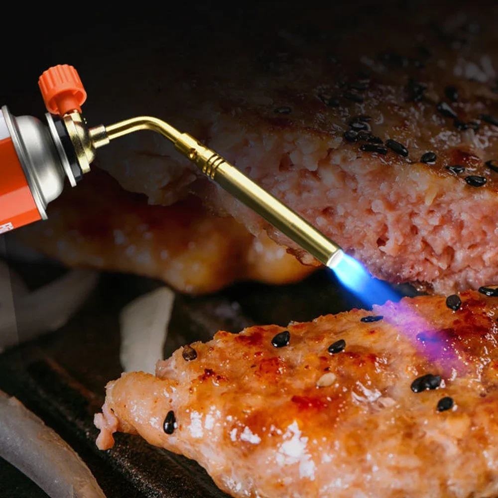 Portable Solder Welding Gas Torch Blowtorch Butane Lighter 1/2Pcs