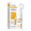 SAODER Q10 Vitamin C Facial Cleanser Face Wash Foam Facial Cleansing Mossee Moisturizing Brightening Facial Skin Care Products 4