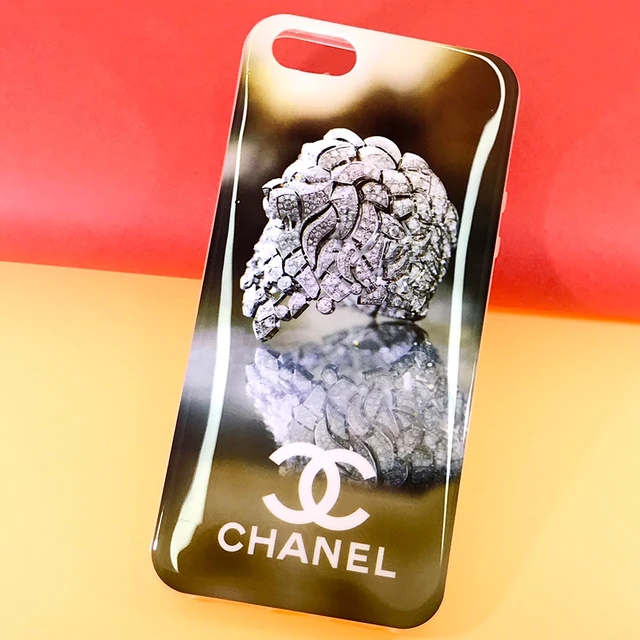 Coque en silicone pour iPhone 5/5s/SE, motif gemme, style Chanel Lion -  AliExpress