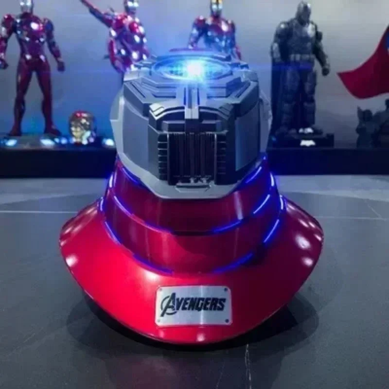 Figuras de acción de Iron Man Mk50 a escala 1:1, casco de deformación activado por voz portátil, modelo de juguete derivado de animación de Marvel, regalo