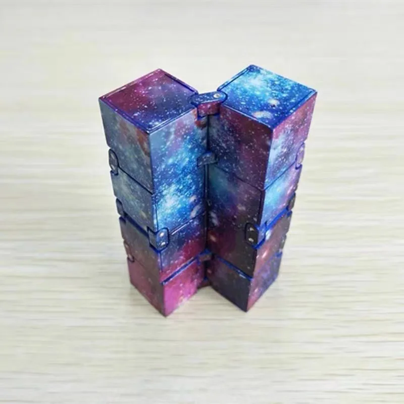 10PCS Infinity Cube Stress Relief Reduce Anxiety Toys Dispositivo Anti Ansiedad Regalos Cumplea&ntilde;os Ni&ntilde;os Para Invitados