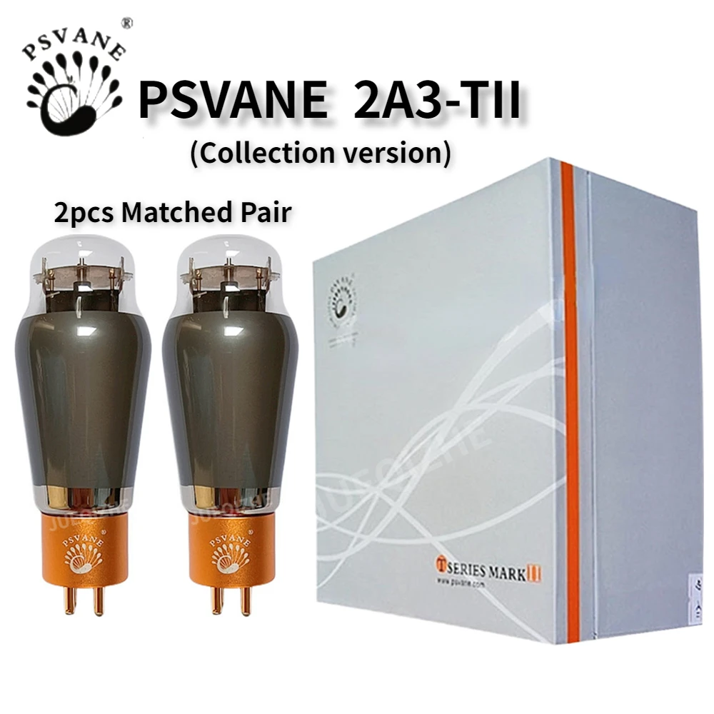 

PSVANE Mark II 2A3 2A3-TII Vacuum Tube Collection Replaces 2A3C HIFI Audio Valve for Tube Amplifier Kit DIY Match Quad