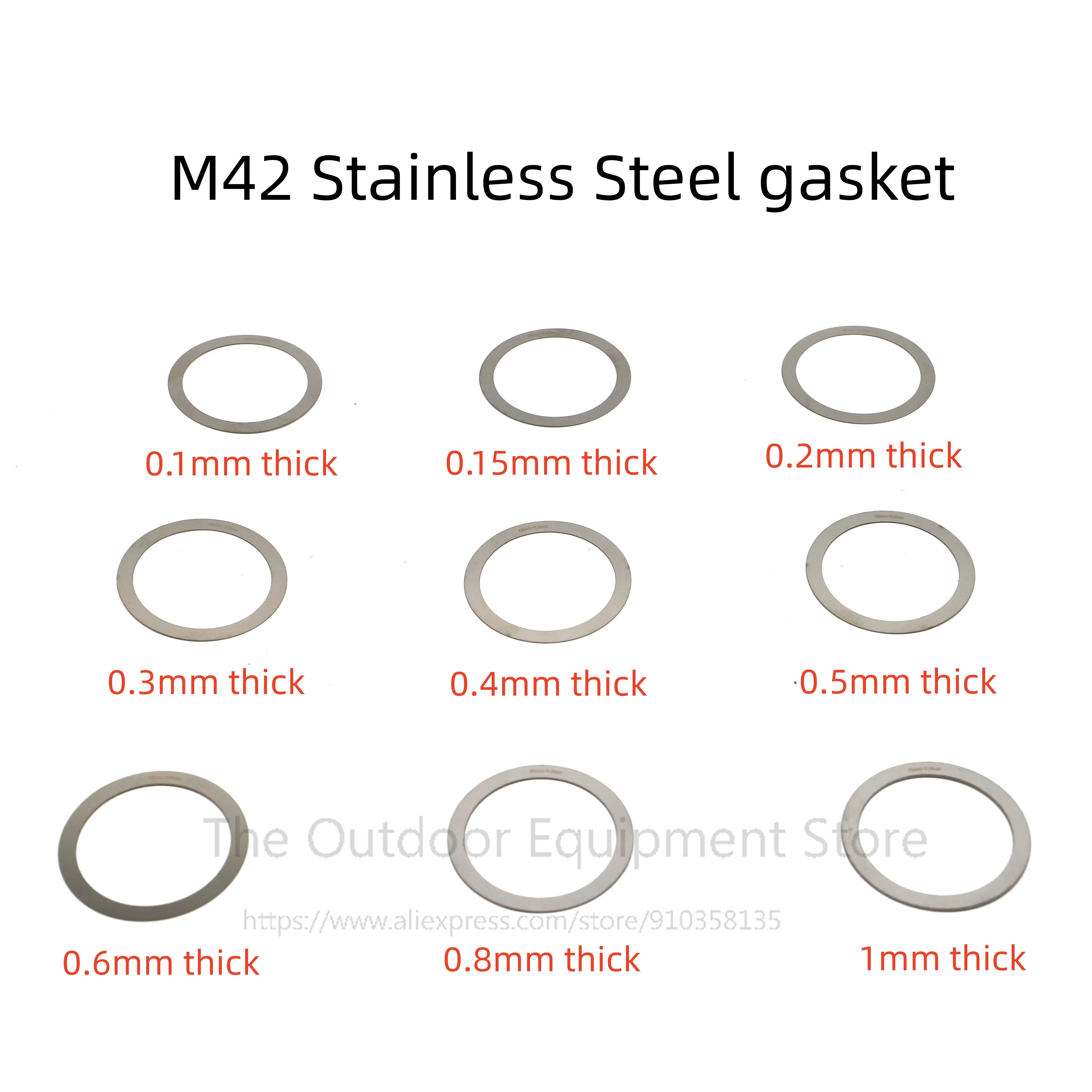 StarPal M42 Flange Piece 0.1-1MM a Total of 9 Specifications Stainless ...