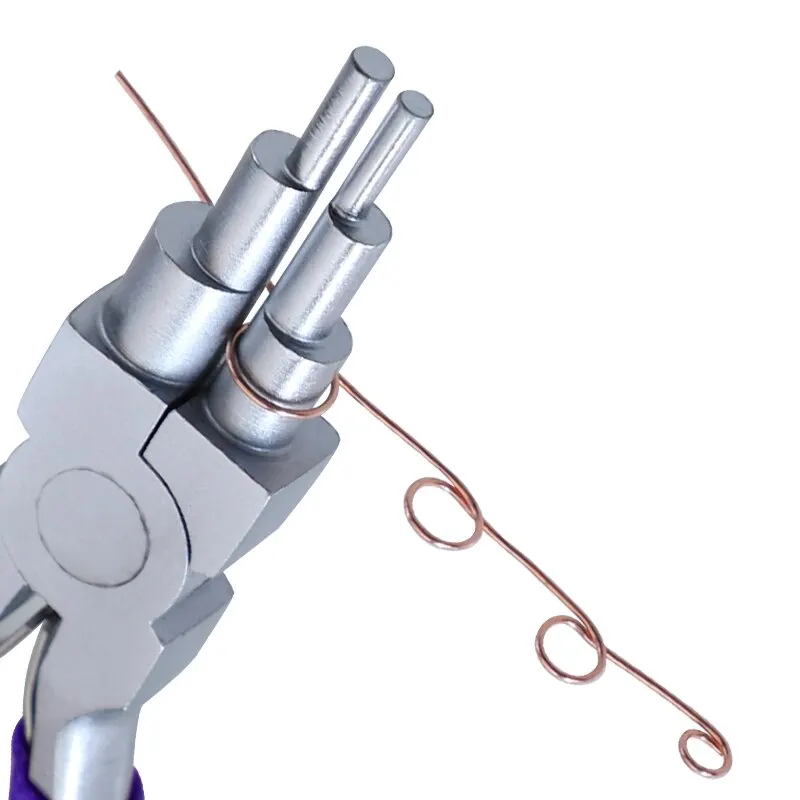 Description Picture 6 of itemJewelry Pliers 6-In-1 Bail Making Pliers Carbon Steel Wire Bending Looping Pliers for 3mm to 10mm Loops and Jump Rings