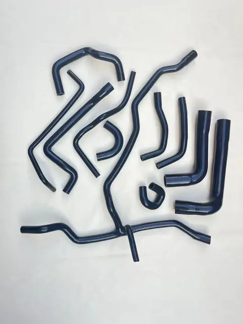 أنبوب سخان سائل التبريد من السيليكون ، من أجل BMW E34 M50 525i 520i 525ix 525ix 01-