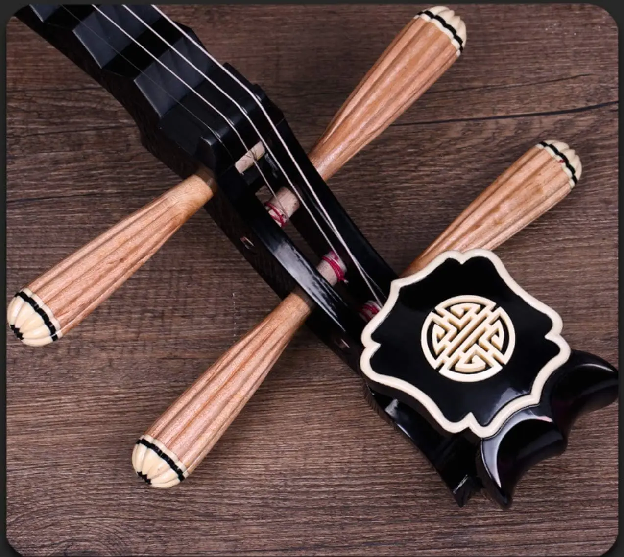 Dunhuang Color wood Pipa Chinese Stringed Instrument for Beginners, Professional Performance, Grade Test