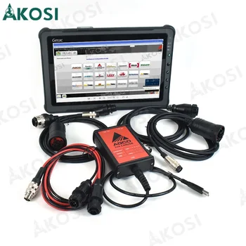 Getac F110 Tablet+For Massey Ferguson Fendt AGCO Tractor Diagnostic Tool for AGCO EDT Electronic Diagnostic Tool