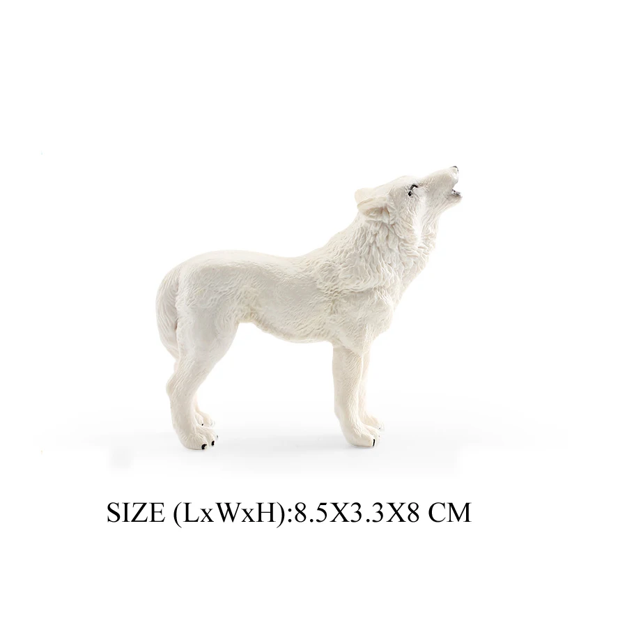 Realistic Wild Animal Action Figures Toy Set