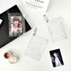 Transparent Candy Bag Card Sleeves Photocard Holder Props Badge Storage Display Bag Pendant Idol Card Films Game Cards Protector 4