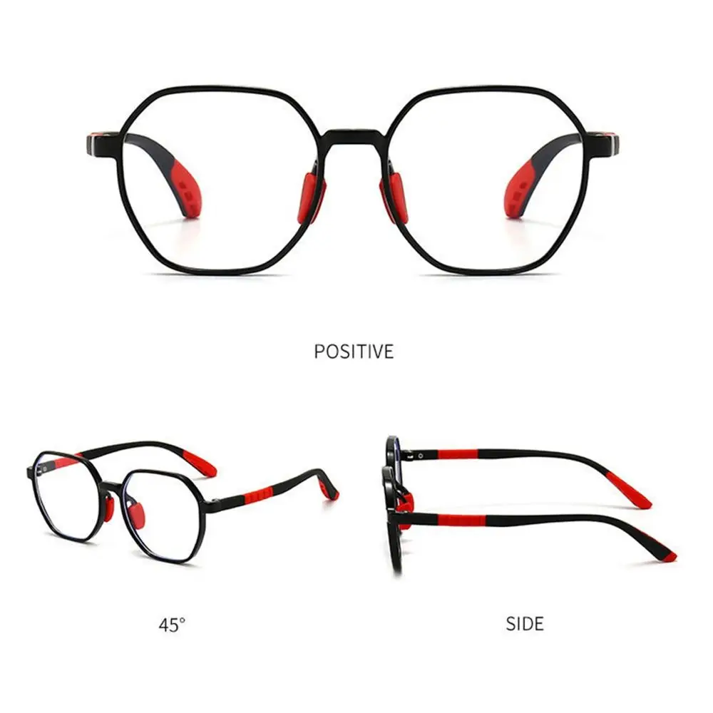Anti-Blaulicht-Kinderbrille TR90 Augenschutz Bequeme Brille Computer Online-Kurse Ultraleichter Rahmen – Detail 3
