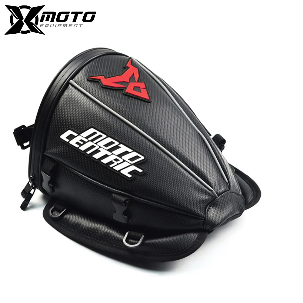 Rear Seat Package Travel Waterproof Motorbike Tank Bag Leather Handbag Motocross Side Multi-function Bag Tail Bag wosawe 18 24l waterproof motorcycle helmet bag rear seat saddle bags motocross tail bag motorbike equipment motor back seat pack