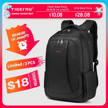 Lifetime Warranty Men's Backpack 14 15.6 17.3inch Laptop Backpack Bag For Men Anti Theft School Backpack Male Travel Bag Mochila