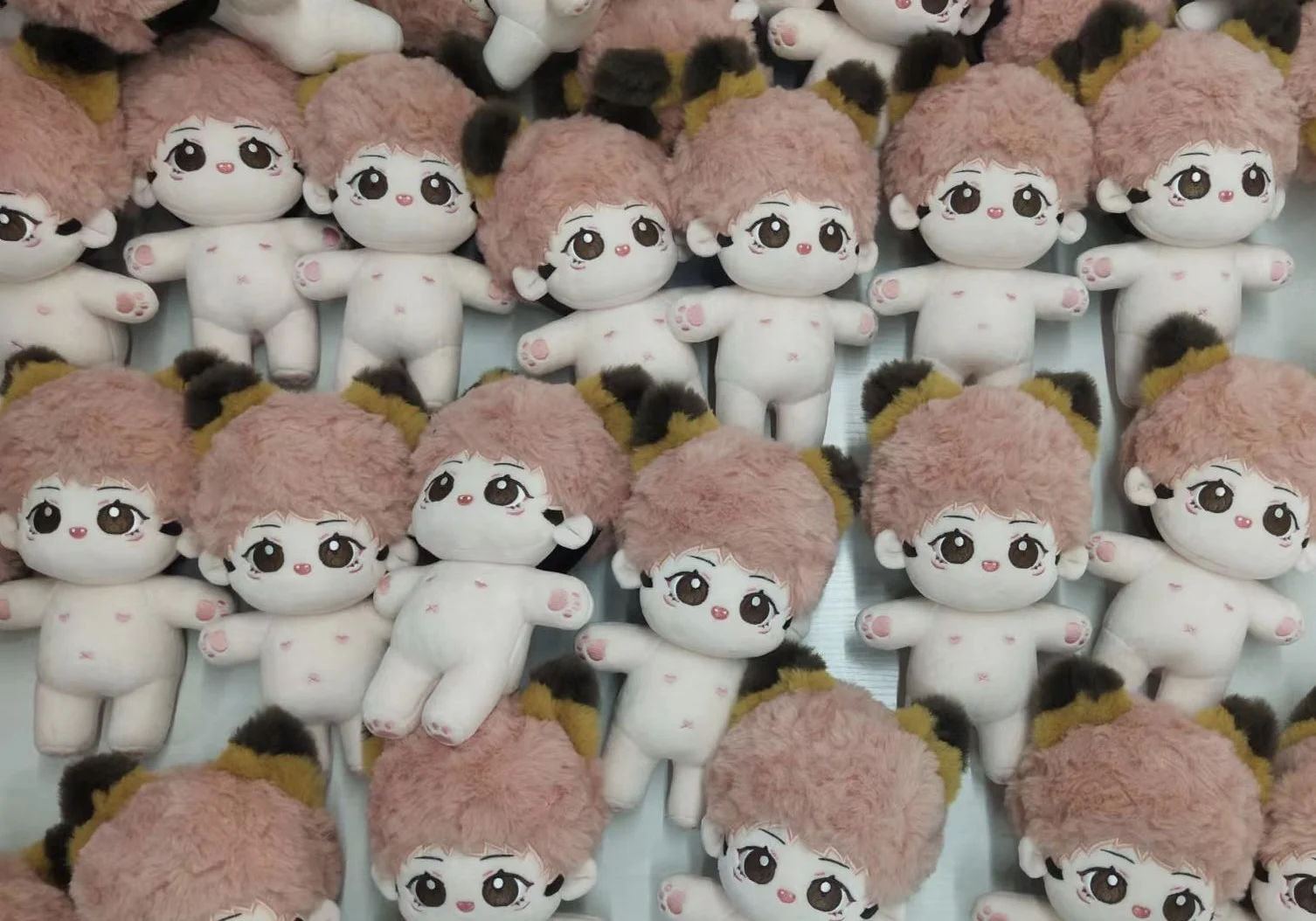 

In Stock No attributes Cute Xiaowu Xiaohu 20cm Anime Cartoon Boys Plush Stuffed Body Plushie Pillow Cosplay Kid Gift