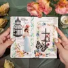 Journamm 30mm*2m PET Lace Tape Decor Sticker Scrapbooking Materials Art Collage Photo Album DIY CUT Creative Stationery 5