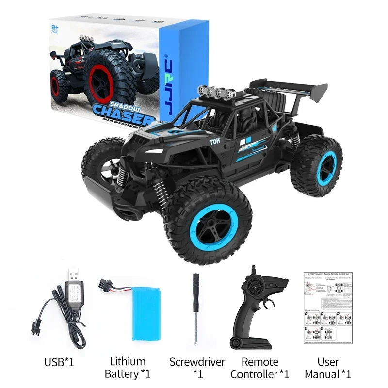高速 割引 2025 東日本 JJRC Q102 2.4Ghz 4WD RC Flat Racing Truck with Light 1:14 ホビーラジコン