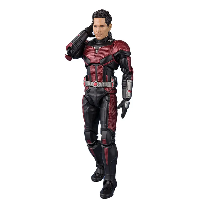 

In Stock Original BANDAI SPIRITS S.H.Figuarts Avengers: Endgame Ant-Man PVC Anime Portrait Model Toy Collection Doll Gift 15CM