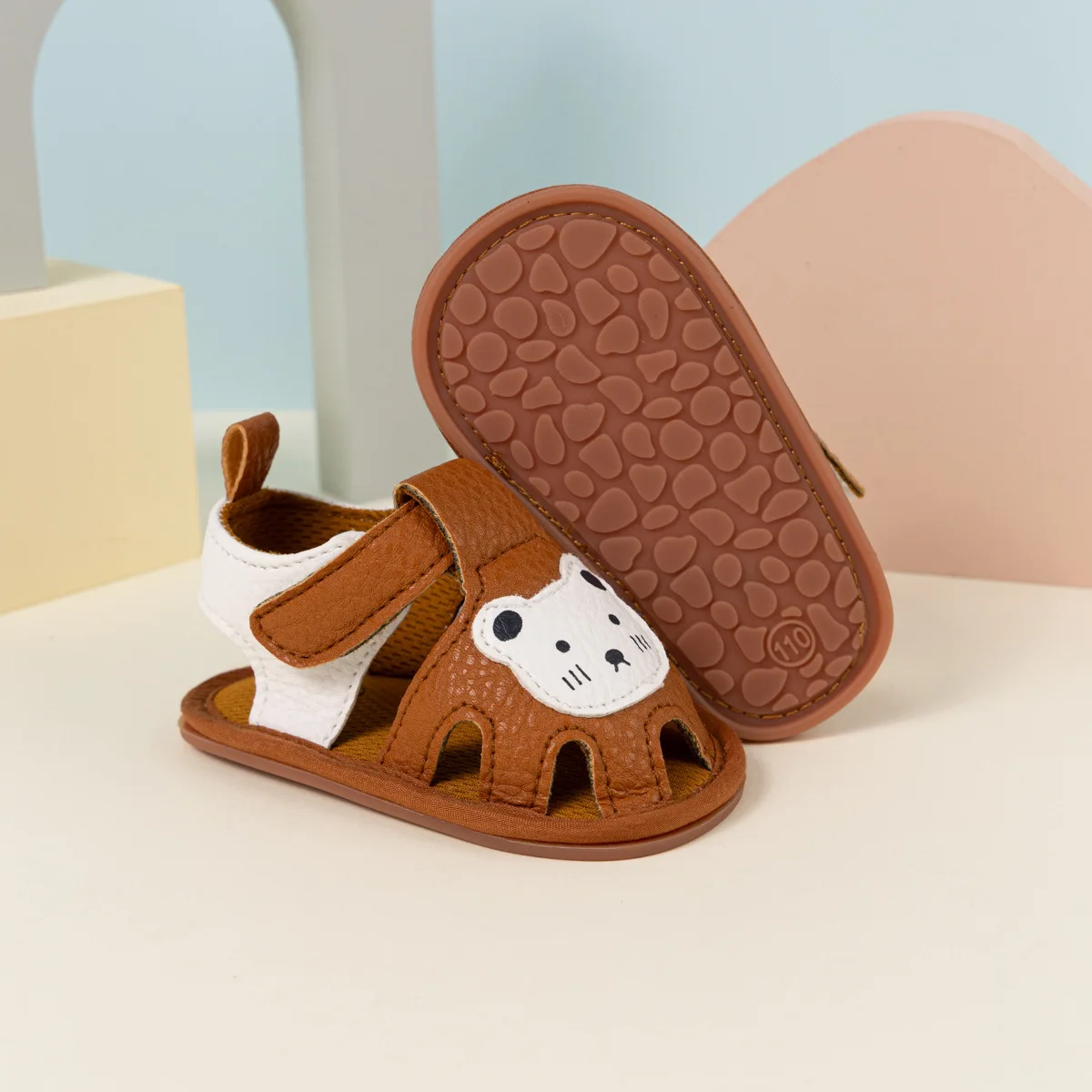 Neue Baby-Sommer-Sandalen für Kleinkinder, Mädchen, Jungen, bequem, atmungsaktiv, bequem, atmungsaktiv, rutschfest, flach, weich, für Kleinkinder – Detail 12