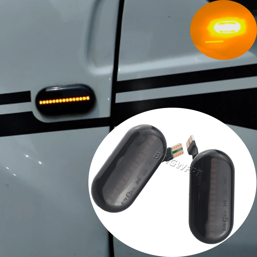Per Renault Clio 1 2 Kangoo Megane Espace Twingo Master Led Indicatore Laterale Dinamico Indicatore Di Direzione Car-Styling