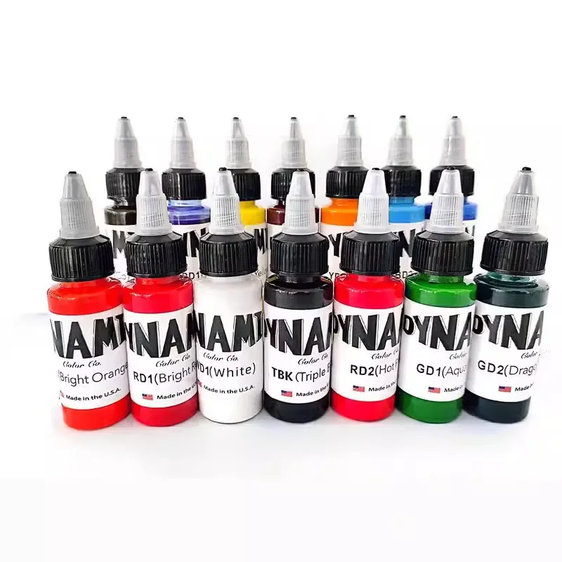 Tattoo Ink Tattoo Ink Pigment 14Colors Professional Tattoo ink Body Art Natural Plant Micro Pigment Permanent Tattoo Ink Body Art Paint