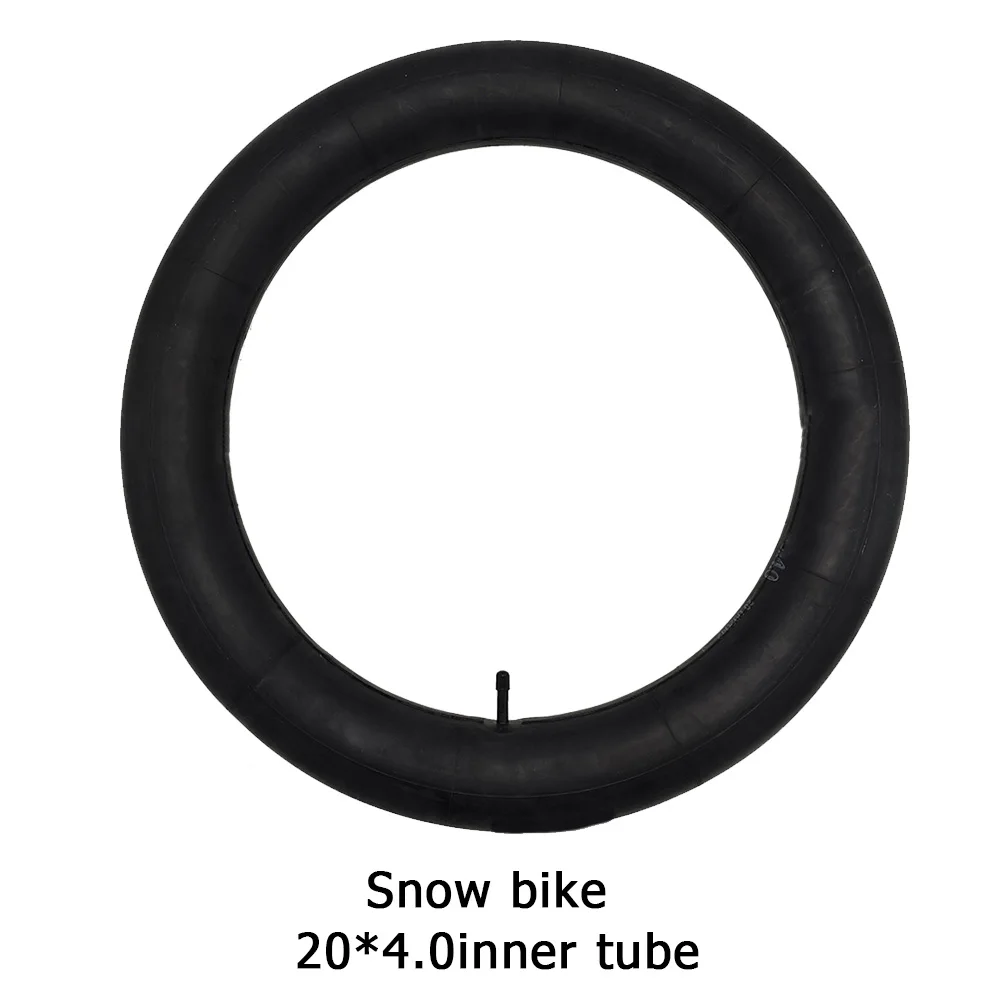 1 Pc Bike Inner Tube 20x4 Inch Wided Rubber Spare Tube For Snow Beach Bicycle Tire Bicycles Accessories