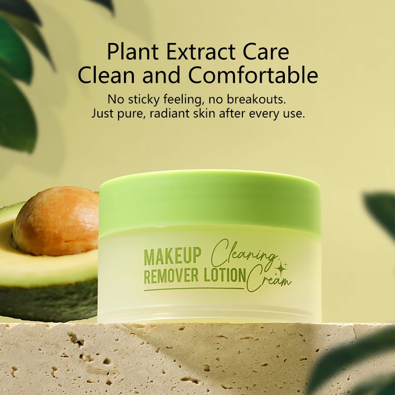 Makeup remover cream deeply cleanses the face, eyes, and lips with a gentle and non irritating makeup remover oil - 3
