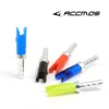36pcs Arrow Pin Nocks Size S Arrow Nock +Aluminum Pin For ID 3.2 mm 4.2 mm 6.2 mm Carbon Arrow Shaft DIY Archery Accessories 5