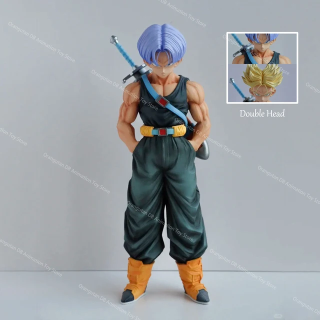 Anime Dragon Ball Z Fighters 26CM Trunks Figure Super Saiyan Future Trunks Figurine Action Figures Pvc Statue Statue Collection