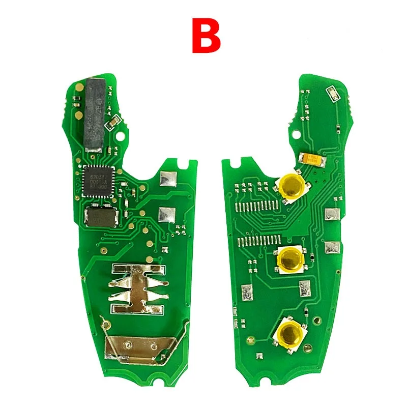 Audi A1 Q3 Flip Remote Key 3 Buttons 433MHz ID48 Chip 8X0 837 220 D No Logo 4