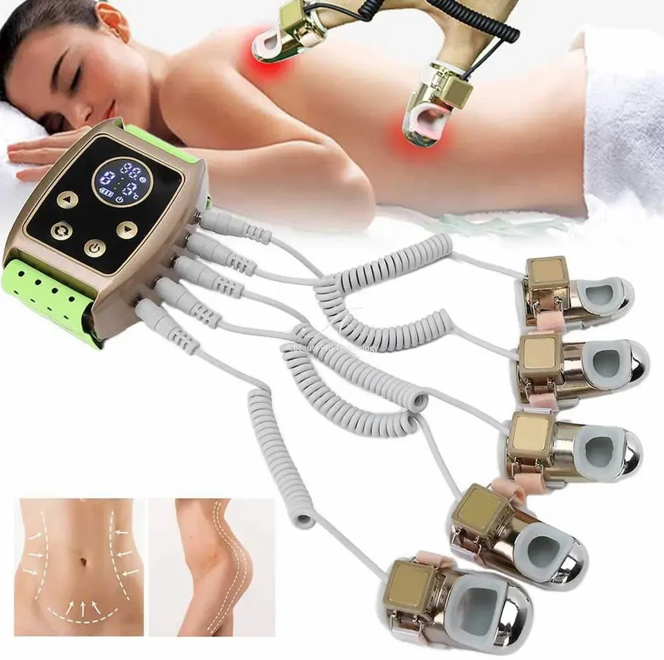 Factory Sale Face Lifting Radio Frequency Microcurrent Golden Finger RF EMS Beauty Machine Gravitational Diamond Finger 4