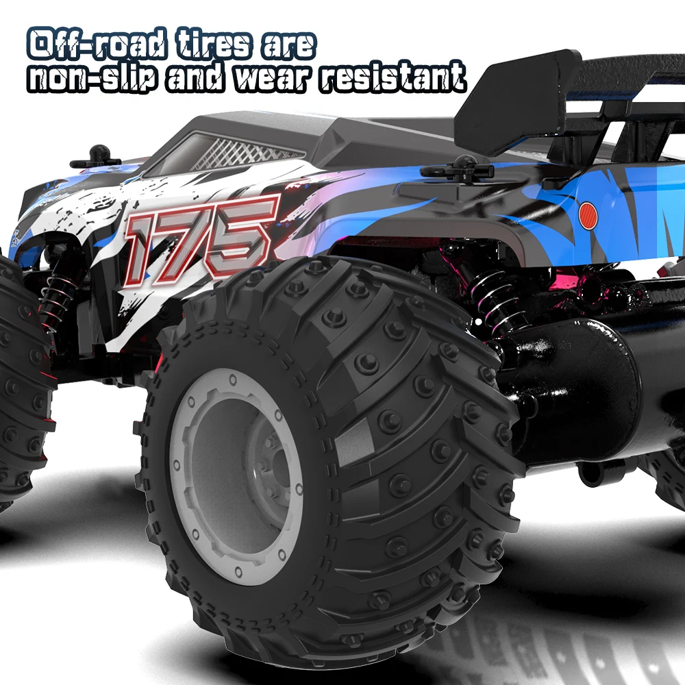 JJRC Q175 Remote Control Car 2.4GHz Double Motors Drive RC Off Road Car with LED Light 1:18 Off-Road Truck Toys Children's gifts 5