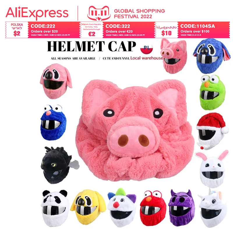 Uchoose Motorcycle Helmet Cover Outdoor Personalized Motorbike Helmet